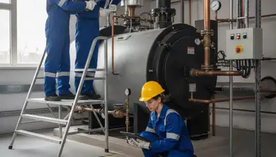 Boiler repair technician serving Jacksonville, FL homes with local plumbing service