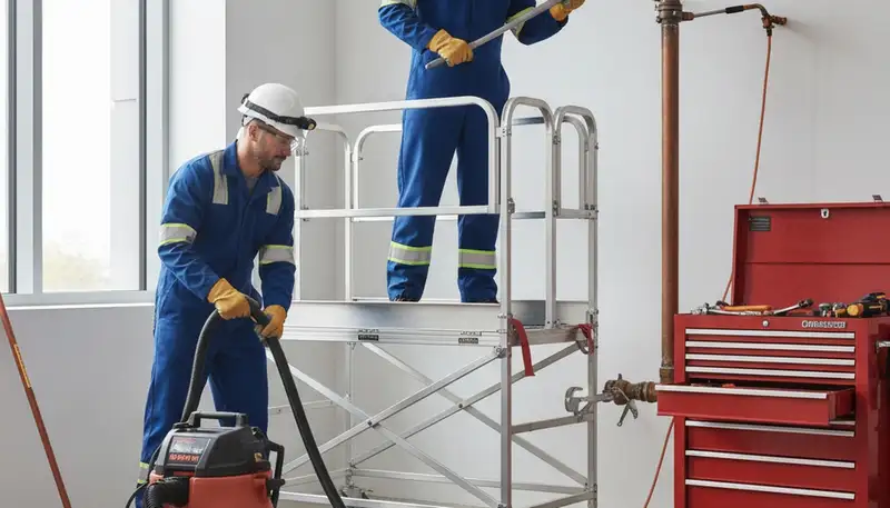 Emergency plumber repairing leak in Jacksonville, FL for fast residential plumbing service