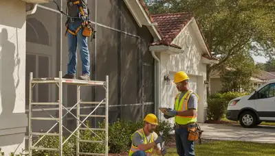 Jacksonville, FL plumber repairing a leak for residential plumbing service