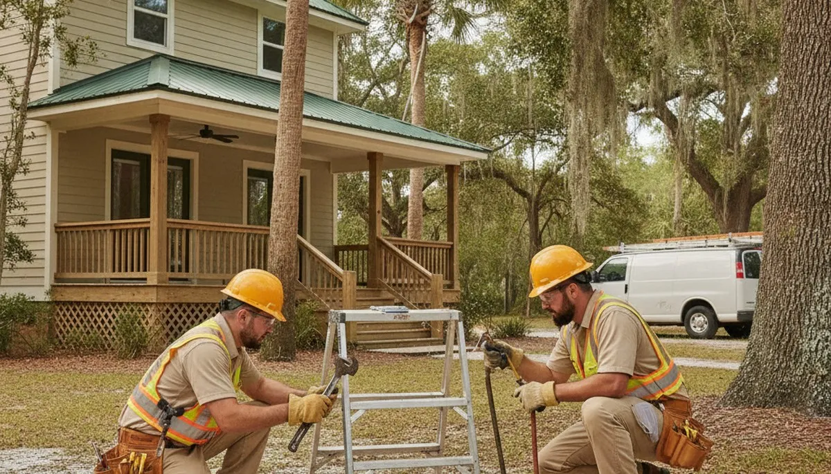 Plumber repairing a sink in Jacksonville, FL, for expert plumbing repair service