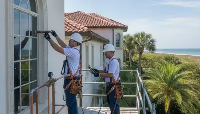Jacksonville, FL plumbing repair service team fixing residential pipes for local homeowners