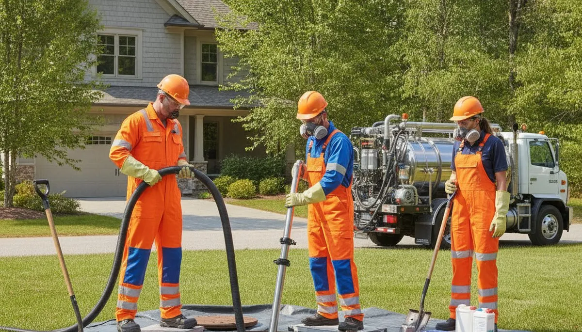 Septic tank cleaning service for Jacksonville, FL homes by On Call Plumbers