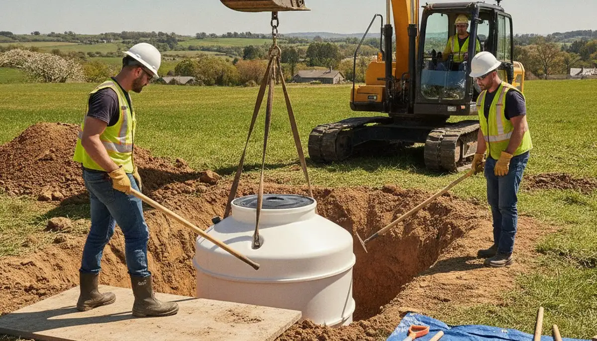 Septic tank installation for Jacksonville, FL homes by professional plumbers