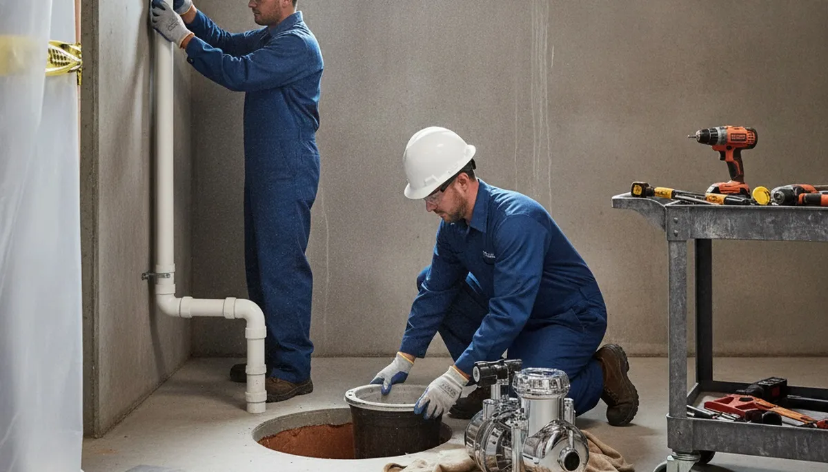 Sump pump installation for Jacksonville, FL homes by On Call Plumbers