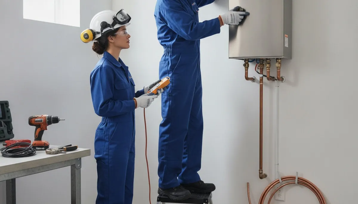 Tankless water heater installation for Jacksonville, FL homes by On Call Plumbers